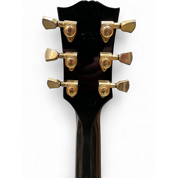 Used 2001 Gibson Les Paul Custom Ebony Solid Body Electric Guitar