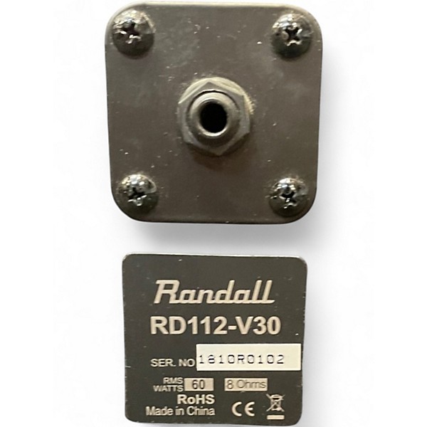 Used Randall RD112 Guitar Cabinet