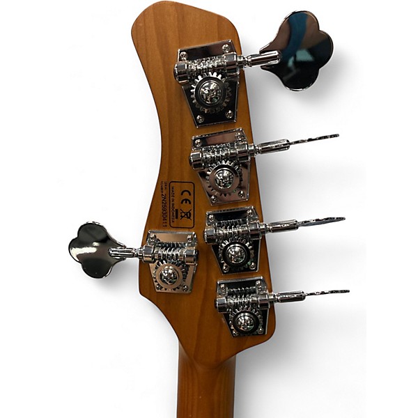 Used Sire Z7 FRETLESS Natural Electric Bass Guitar