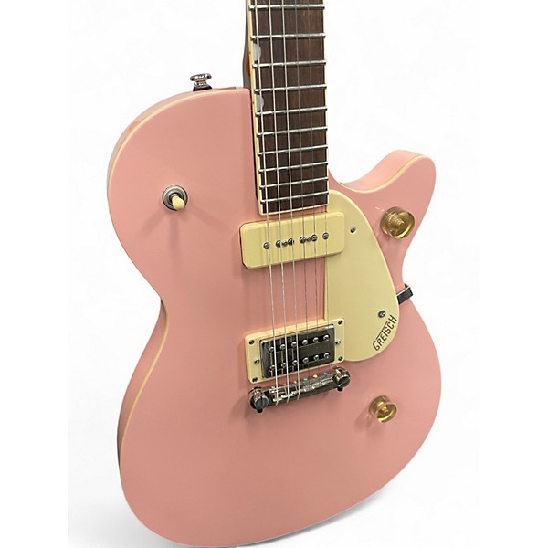 Used Gretsch Guitars G2215-P90 Streamliner Junior Pink Solid Body Electric Guitar
