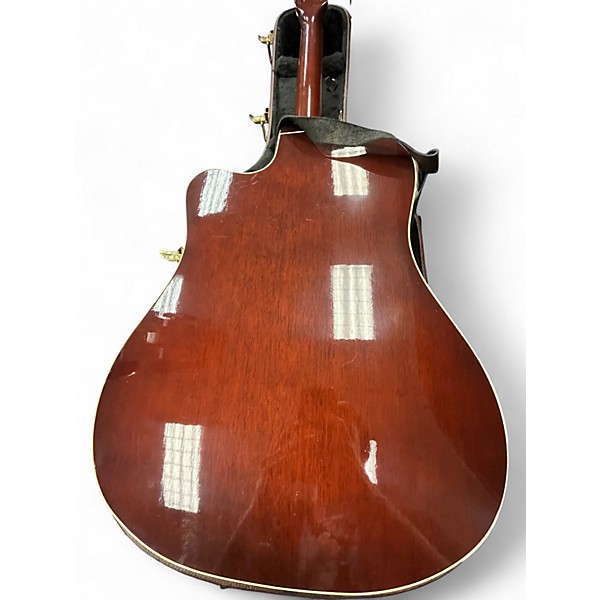 Used Gibson Hummingbird Mahogany Vintage Cherry Sunburst Acoustic Electric Guitar