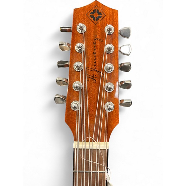 Used H. Jimenez LBQ4E Black and White Latin Stringed Instrument