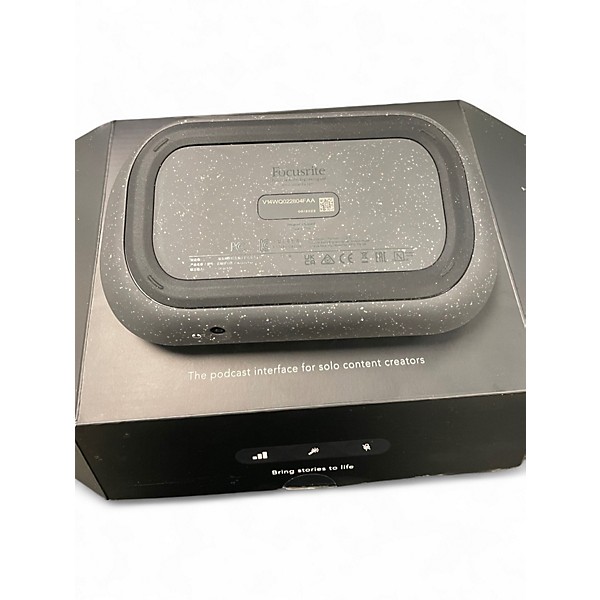 Used Focusrite Vocaster one Audio Interface