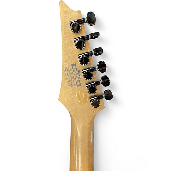 Used Ibanez RGA32 Black Solid Body Electric Guitar