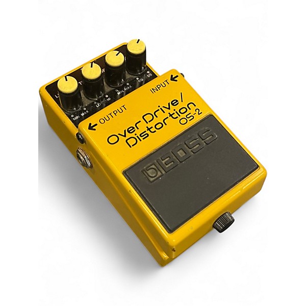 Used BOSS OS2 Overdrive Distortion Effect Pedal