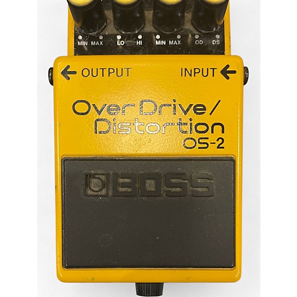Used BOSS OS2 Overdrive Distortion Effect Pedal