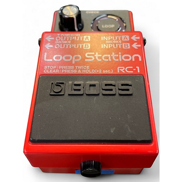 Used BOSS RC1 Loop Station Pedal