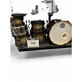 Used Mapex 6 Piece ARMORY STUDIOEASE Trans Black Drum Kit