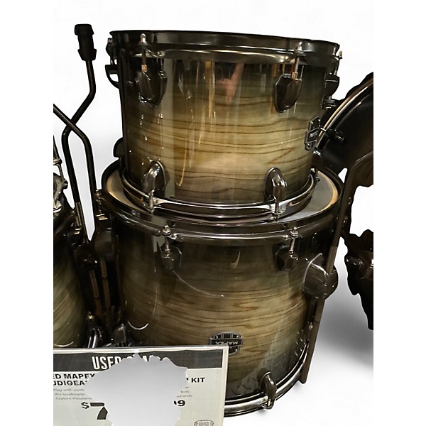 Used Mapex 6 Piece ARMORY STUDIOEASE Trans Black Drum Kit