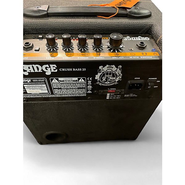Used Orange Amplifiers CRUSH BASS 25 Bass Combo Amp