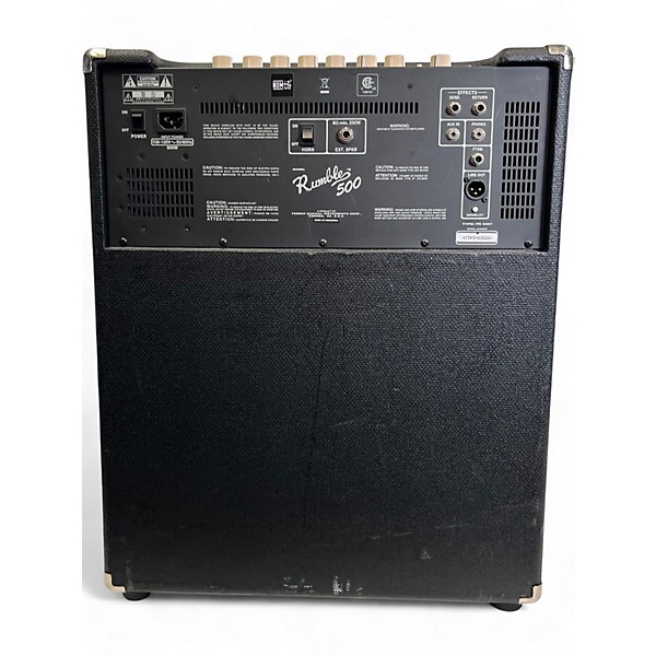 Used Fender RUMBLE 500 Bass Combo Amp