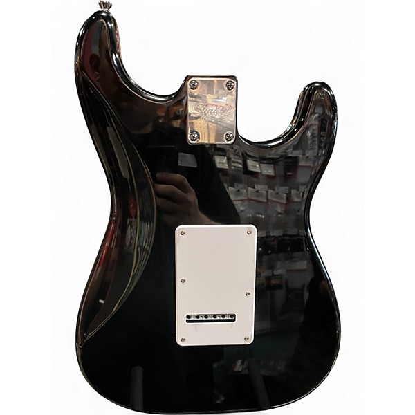 Used Squier Sonic Stratocaster Black Electric Guitar