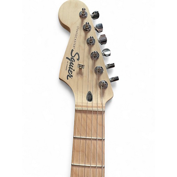 Used Squier Sonic Stratocaster Black Electric Guitar