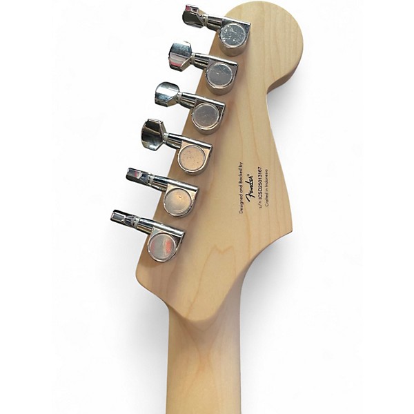 Used Squier Sonic Stratocaster Black Electric Guitar