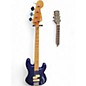 Used Charvel Pro-Mod San Dimas PJ Blue Electric Bass Guitar thumbnail