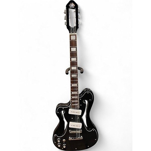 Used 2025 Eastwood deerhoof eeg1 lh black Solid Body Electric Guitar