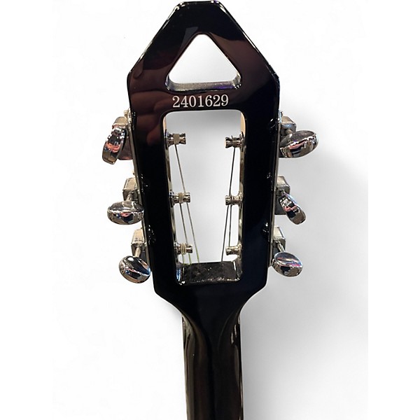 Used 2025 Eastwood deerhoof eeg1 lh black Solid Body Electric Guitar