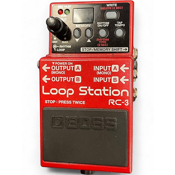 Used BOSS RC3 Loop Station Pedal
