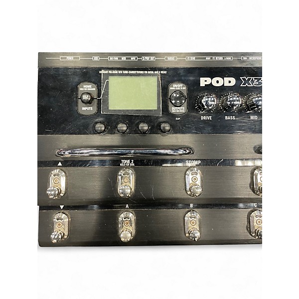 Used Line 6 Pod X3 Live Amp Modeler Effect Processor