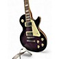 Used Epiphone Les Paul Standard Trans Purple Solid Body Electric Guitar