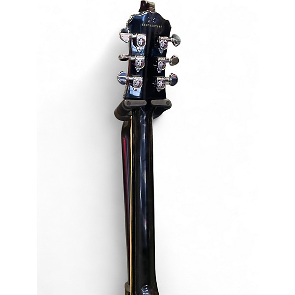 Used Epiphone Les Paul Standard Ebony Solid Body Electric Guitar