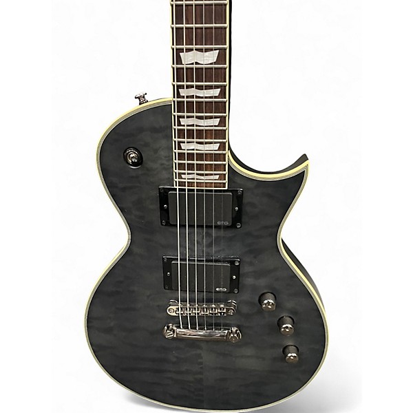 Used ESP LTD EC-401 Gray Solid Body Electric Guitar
