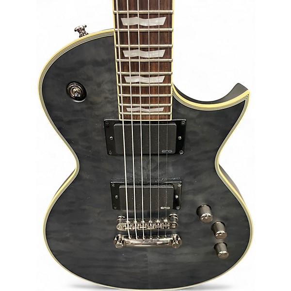 Used ESP LTD EC-401 Gray Solid Body Electric Guitar