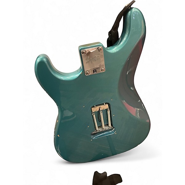 Used Squier Affinity Series Starcaster Lake Placid Blue Hollow Body Electric Guitar