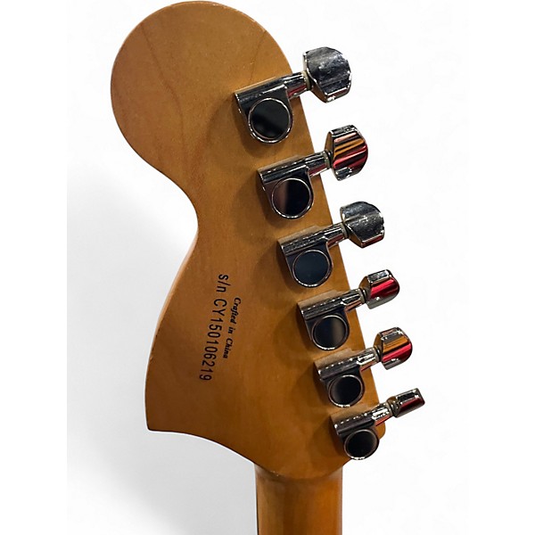 Used Squier Affinity Series Starcaster Lake Placid Blue Hollow Body Electric Guitar