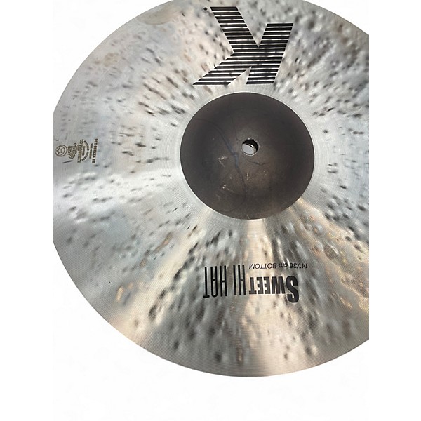 Used Zildjian 14in K Sweet Hi-Hat Pair Cymbal