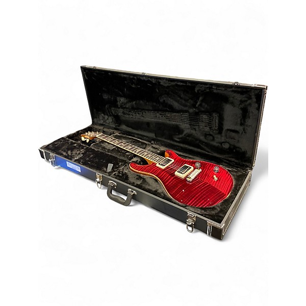 Used 2024 PRS Mccarty 10 Top Red Tiger Solid Body Electric Guitar