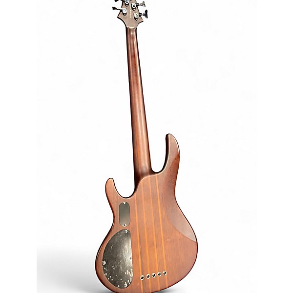 Used ESP LTD D5 5 String Natural Electric Bass Guitar