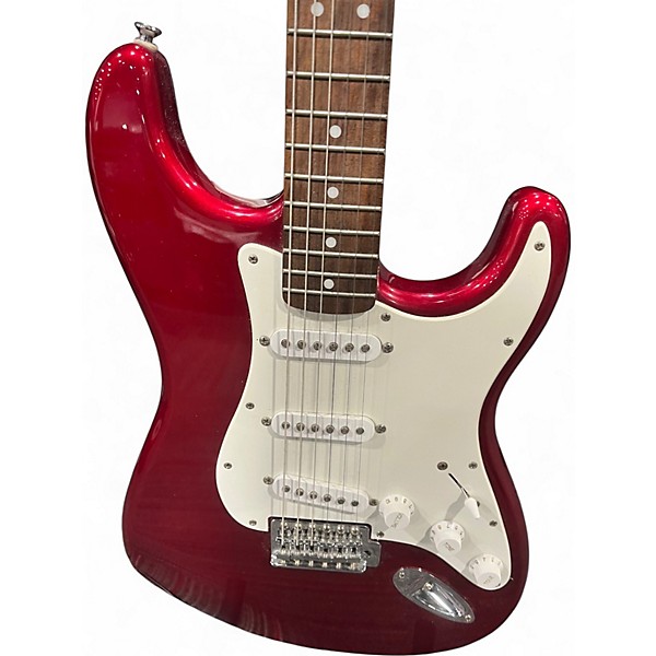 Used Squier Sonic Stratocaster Red Solid Body Electric Guitar