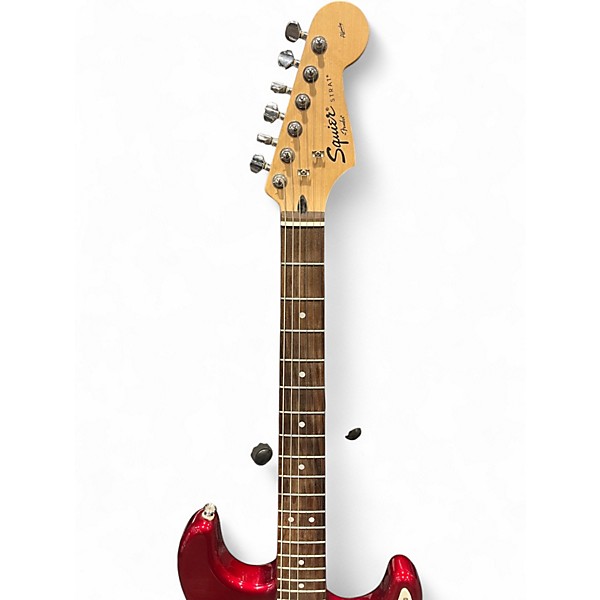 Used Squier Sonic Stratocaster Red Solid Body Electric Guitar