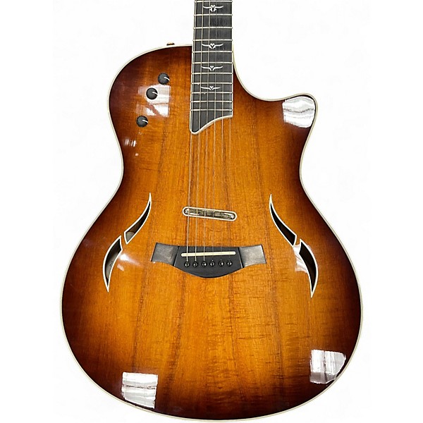 Used Taylor T5C2 quit burst Hollow Body Electric Guitar