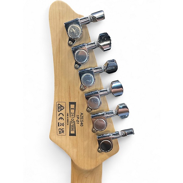 Used Ibanez AZES40 Purist Blue Solid Body Electric Guitar