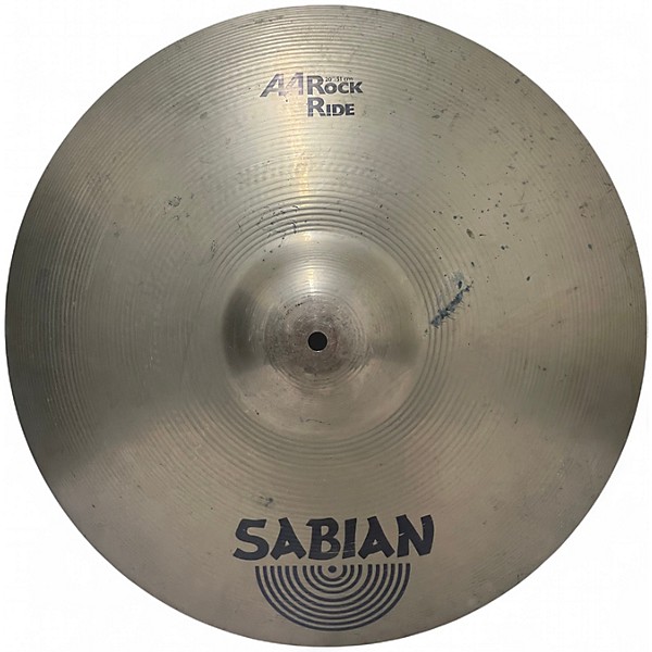 Used SABIAN 20in AA ROCK RIDE Cymbal
