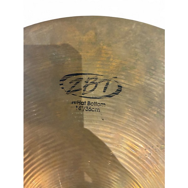 Used Zildjian 14in ZBT Hi Hat Pair Cymbal