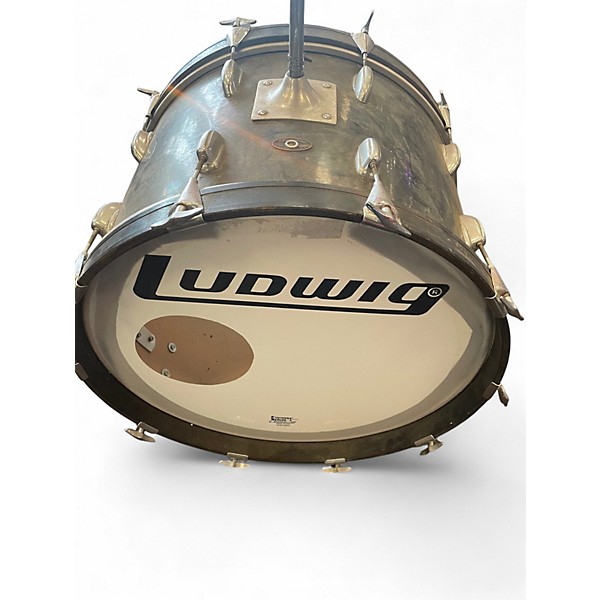 Vintage 1960s Slingerland 5 Piece 5pc Kit Black Diamond Pearl Drum Kit