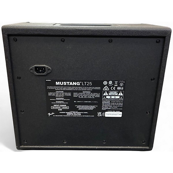 Used 2025 Fender Mustang LT25 25W 1x8 Guitar Combo Amp