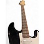 Used Squier Affinity Stratocaster Black and White Solid Body Electric Guitar