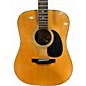 Used Fender F65 Natural Acoustic Guitar