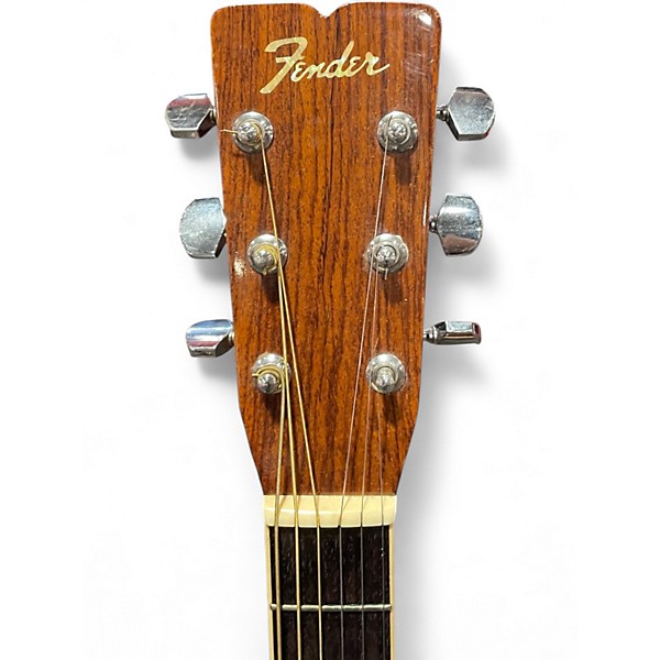 Used Fender F65 Natural Acoustic Guitar
