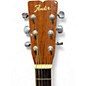 Used Fender F65 Natural Acoustic Guitar