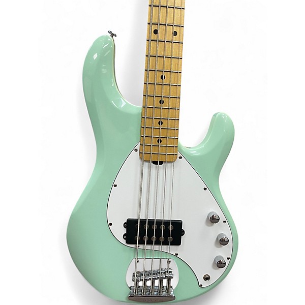 Used Sterling by Music Man STINGRAY RAY5 DORADO GREN Electric Bass Guitar