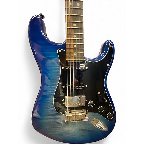 Used Fender American Ultra Stratocaster DENIM BURST Solid Body Electric Guitar