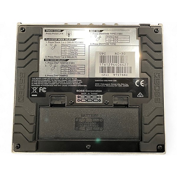 Used Boss RC30 Pedal