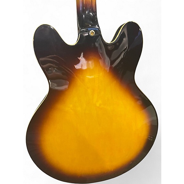 Used Epiphone Sheraton II Vintage Sunburst Hollow Body Electric Guitar