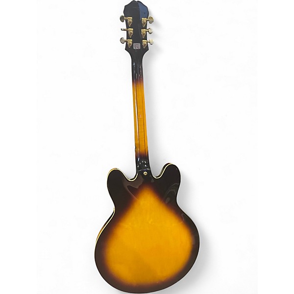 Used Epiphone Sheraton II Vintage Sunburst Hollow Body Electric Guitar