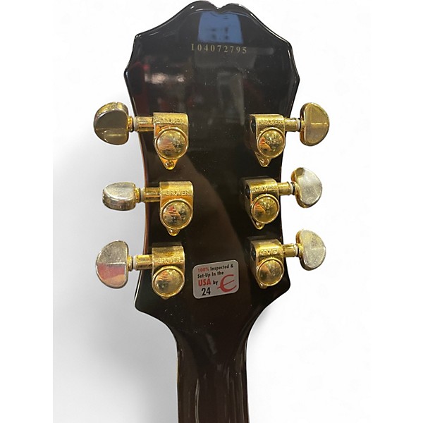 Used Epiphone Sheraton II Vintage Sunburst Hollow Body Electric Guitar